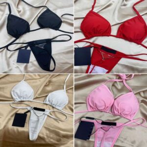 Designer Swimsuit Fashion Bikinis Woman Two-Piece Bikini Letter Swimsuits Summer Swimwear Beach Luxury Bathing Suits Three-point Swimsuit