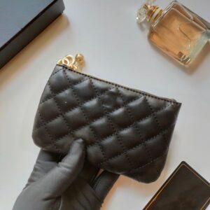 Wallet Women Card Holder Card Case Designer Handbags High Quality Caviar Cowhide Sheepskin Luxury Purses Zipper Poucht Coin Purse Wallets Designers Womans