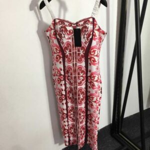 dresses for woman Party Dresses womens designer clothing Sleeveless Spaghetti strap slit Casual sundress tail party vacation dress