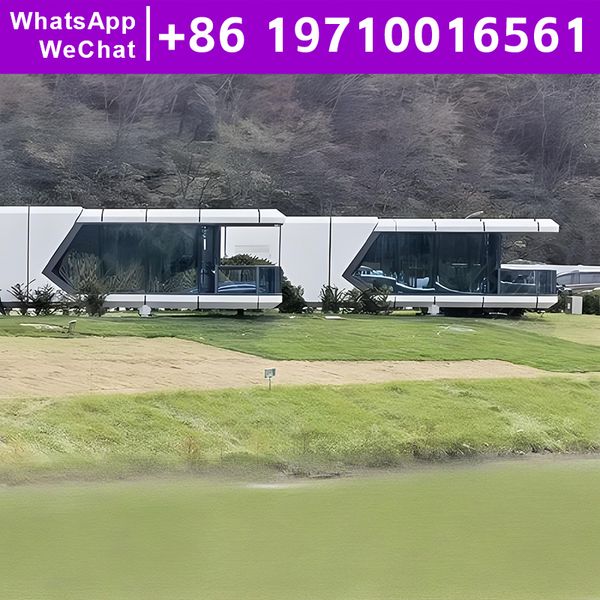 Space Capsule House Prefabricated Mobile House Containers Low Cost Earthquake Resistant Good Quality Luxury Modern Outdoor Homes