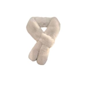 Cute rabbit ear windproof thick fur scarf –802346