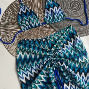 Designer Pucci Bathing Swimsuit Bikini Designer Swimwear Bikinis Swim With Scarf Swimming Suit For Women Summer Sexy Beach Vacation Womens Swimsuits c98 db8