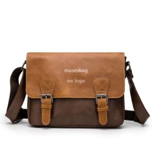 Men's shoulder bag Retro men's bag new street trend casual business messenger bag backpack crossbody bag