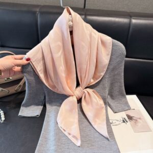 Tencel cotton scarf – stylish and classic, featuring a big brand look, elegant and stylish shawl for women, high-end scarf for women