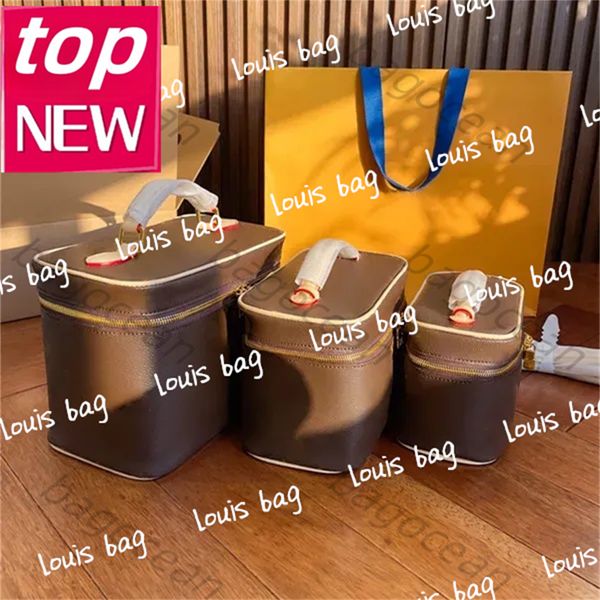 Lady Cosmetic Fashion Nice Makeup Bag Women Designers Toiletry Travel Pouch Ladies Purses High Quality Handbag Bags