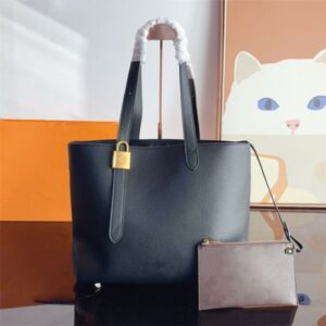 Woman Floral Tote Bag Shoulder Bags Designer Bag Print Handbag Composite Totes with Pouch Leather High Quality