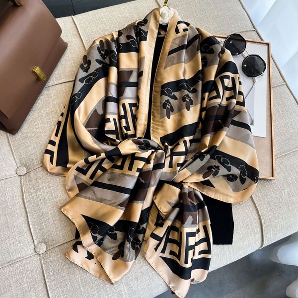 Elegant Simulated Silk Scarf: Soft & Luxurious Durability for Daily Wear