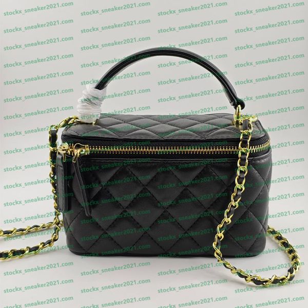 Ladies' Single Shoulder Chain Bag Crossbody Solid Color Makeup Bag Designer Luxury Leather Bucket Bag