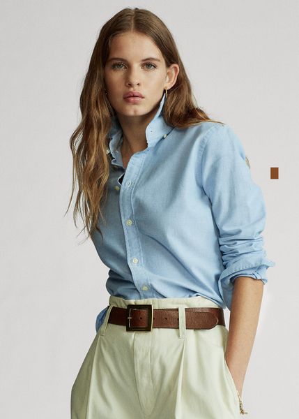 Womens Blouses with Small Horse Embroidery Long Sleeve Solid Color Loose Fit Shirts Unisex Casual Tops Designer Asian Size Matching Outfits