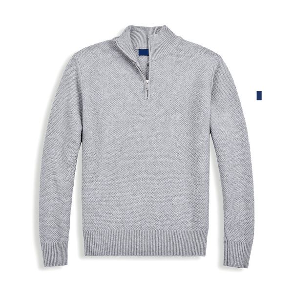 Small Horse Men Sweater Pullover Designer Knitwear Classic Casual Sweater Autumn Wool Slim Fit Couple Sweater Asian Size