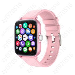 Smart Watch Full Touch Screen SmartWatch for Android and iOS Phones Compatible Fiess Tracker with Heart