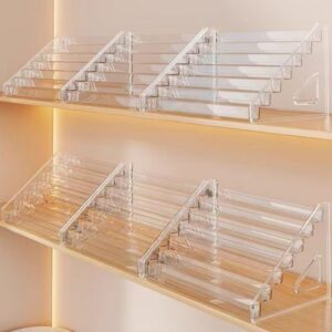 transparent multilayer storage box creating a neat desktop helper