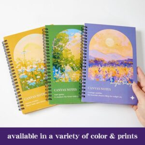 Student-Friendly A5 Pulp Spiral Notebook – Enhanced Grip & Horizontal Line Grid for Creative Writing and Drawing