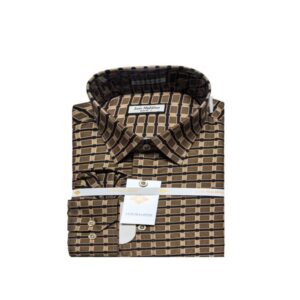 100% pure cotton Oxford striped shirt with retro British style, perfect for daily commuting