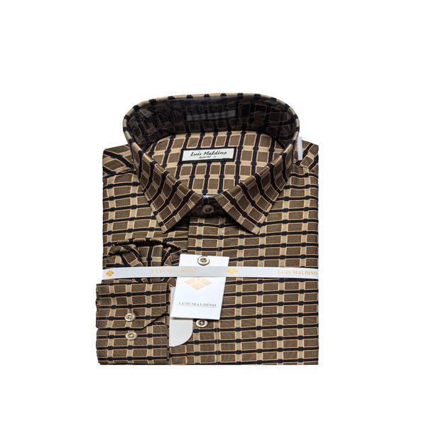 100% pure cotton Oxford striped shirt with retro British style, perfect for daily commuting