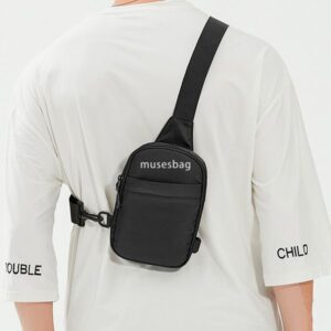 Crossbody bag new chest bag shoulder bag men's small body bag summer sports leisure chest bag tide