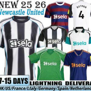 24 25 NUFC Soccer Jerseys Bruno G Isak Gordon Botman Joelinton Tonali Livramento Willock Krafth jersey fans player 2024 football shirt men kit kids equipments 001