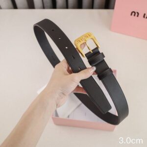 Women Belt Fashion Genuine Leather Belts Men Casual Letter Belt Width 3CM Needle Buckle Outdoor Accessories