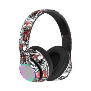 Painted wireless headset Bluetooth headset supports folding subwoofer