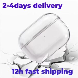 For pro Accessories Apple 2 3 Gen Protective Flip 6 Cover Wireless Bluetooth Earphones White PC Hard Shell Headphone Protecter