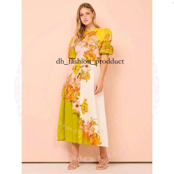 Summer Alemai Shirt Dress For Women Basic Casual Dresses Vestido Mujer Floral Printed Holiday Mini Skirts Designer Trendy Linen Flower Print Lace Up Skirt 22a e2e