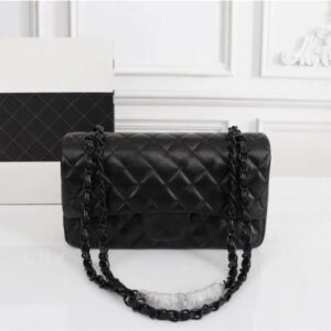 mens wallet black handbag caviar gold chain classic flap shoulder bag crossbody designer bags woc sa