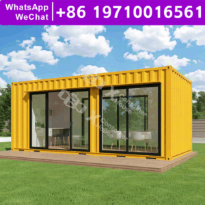 Eco Friendly Flat Pack Home Sustainable Materials Green Certified Outdoor Restaurant Use Quality Construction Durable Option