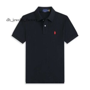 High Quality Spring Luxury Italy Men T-Shirt Designer Polo Shirts High Street Embroidery small horse Printing Clothing Mens Brand Polo Shirt size S-2XL a4e