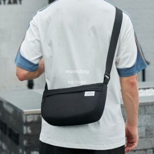 Japanese street sports crossbody bag Oxford cloth waterproof casual shoulder bag Korean male dumpling bag cycling messenger bag