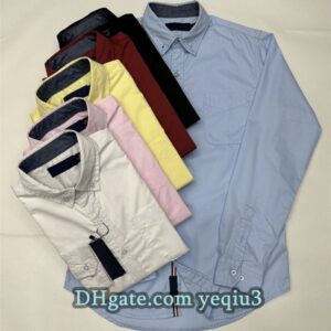 Men Designer Shirts Chest pocket small horse Casual Long-Sleeve Plaid Shirts for Men Fit Soft Fabric Everyday Outfits Casual Wear Fashion striped shirt Plus size