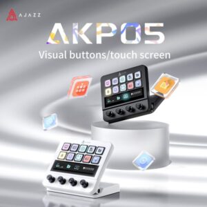 ajazz akp05 allinone desktop centralized control console custom visual operation unlock new convenient operation postures