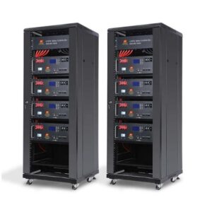 Newest 50kw batteries 48v server rack mounted lithium battery 50 kwh stackable battery