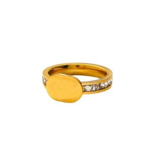 luxury rings designer ring for men women rings for women moissanite Double Letter band ring High quality 925 silver Pearl Fritillaria wedding Jewelry Luxury Gift