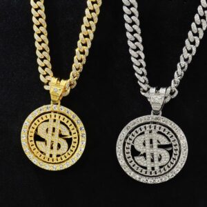 Fidget Spinner Dollar Cuban | Iced-Out Hip-Hop Fidget Drip