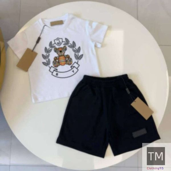 short and t set toddler tracksuits childrens designer clothe sets kid shirt girl boy tracksuit baby clothes fasion letter pattern for ages 2-14