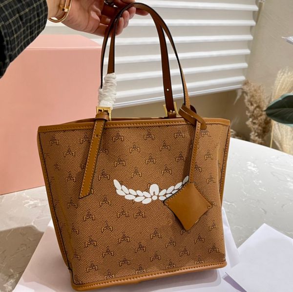 Luxury shopping bag designer women's handbag fashion with classic letter pattern single shoulder bags high quality child mother two piece handbags