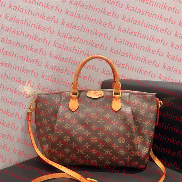 Shoulder designers purse designer woman handbag Brown flower Women Tote Brand Letter Genuine Leather Bags lady crossbody bag M48812