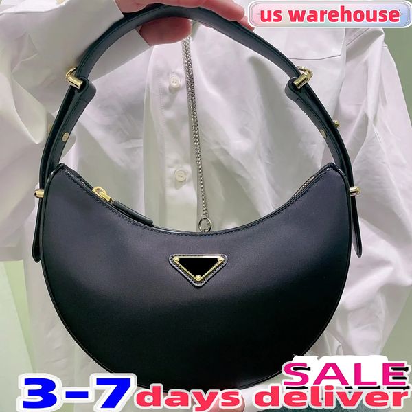 Luxury Bags Designer Bags Shoulder Bags Purse High Quality Shoulder Luxury Leather Armpit Bags Fall & Winter Wear 2000 & 2005 3 Piece Set Women's Black Handbags Mini Bags