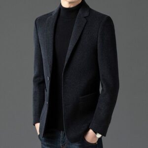 H522 Youth business casual single suit simple men's business