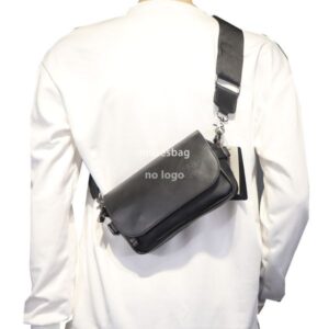 New personality Japanese men's shoulder bag broadband fashionable men crossbody backpack street style Korean female cross bag