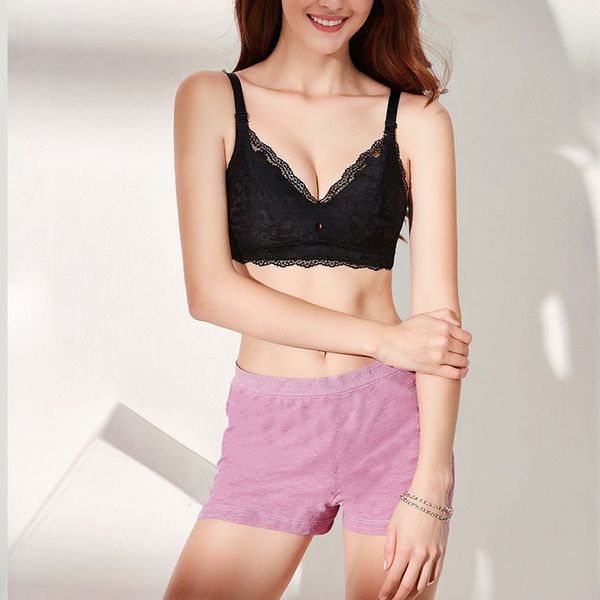 antibacterial and breathable for peace of mind soft lavender seamless underwear protector of private health