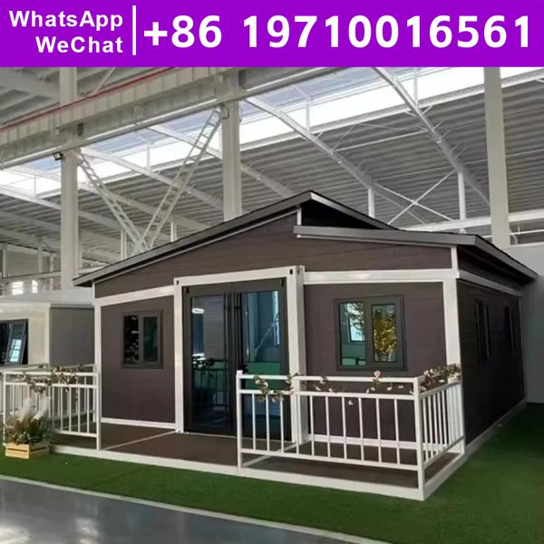 CE Approved Garden Houses Prefabricated Mobile House Luxury Hot Sale Frame Steel Structure High Quality Wind Resistance Modular