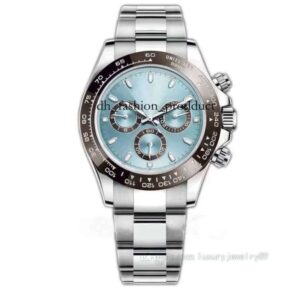 date just watch Mens Automatic Movement multifunction chronomat Wristwatch Designers Men Watches Stainless Steel Strap Gold Wristwatches Montre de luxe 52d