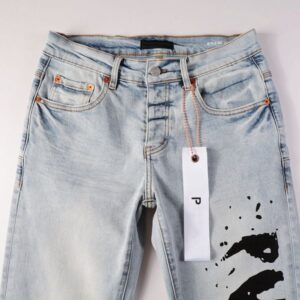 denim y2k designer pants for mens designers men slim fit skinny shorts jean purples jeans 111