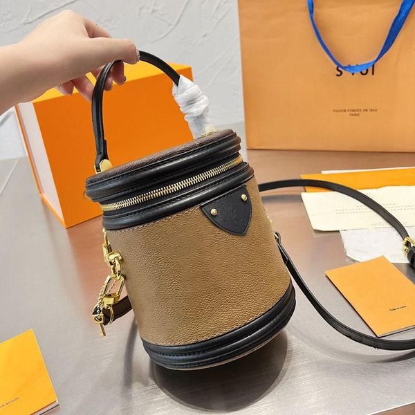 Cosmetic Cases Hot CANNES 43986 Crossbody Designer Bags Vintage Classic Shoulder Handbags Brand Women Purse