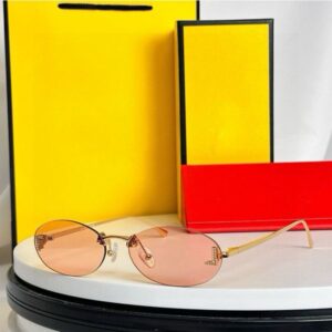 Classics Designer Oval Sunglasses Retro Dark Brown Lenses High Quality Glasses 4075U Elegant And High End Style For Men Women Popular Eyewear