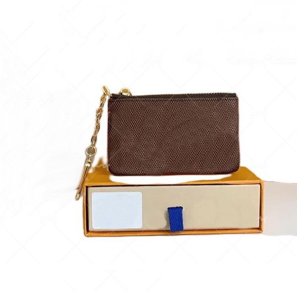womens Designers Key Pouch Coin wallet Leather Luxurys Wallets Holds 4 Color Fashion Classical Women Small Holder Purse