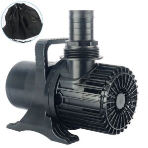 Submersible Garden Pump for Outdoor Fountains – High Flow Rate of 8300 gph with a Power Rating of 520 W