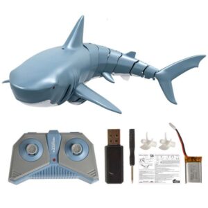 Electric Shark Simulation Model RC Boats Remote-controlled 2.4G Charging With Ultra Long Endurance Summer Water Game Toy