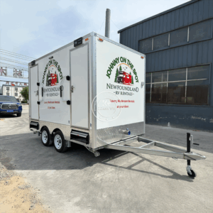 Luxury Portable Restroom Trailer Toilet Manufacturers Outdoor Portable Toilets Camping Mobile Bathroom Toilet for Sale